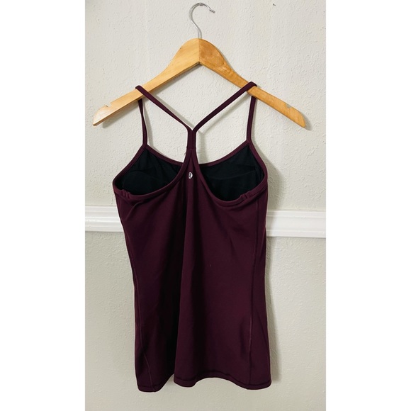 LULULEMON Black Yoga Tight Fit Cool Racerback top - Picture 5 of 6